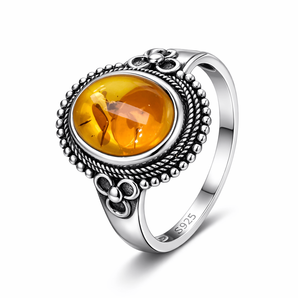 Vintage Amber Flower Collection Flamingo Stores