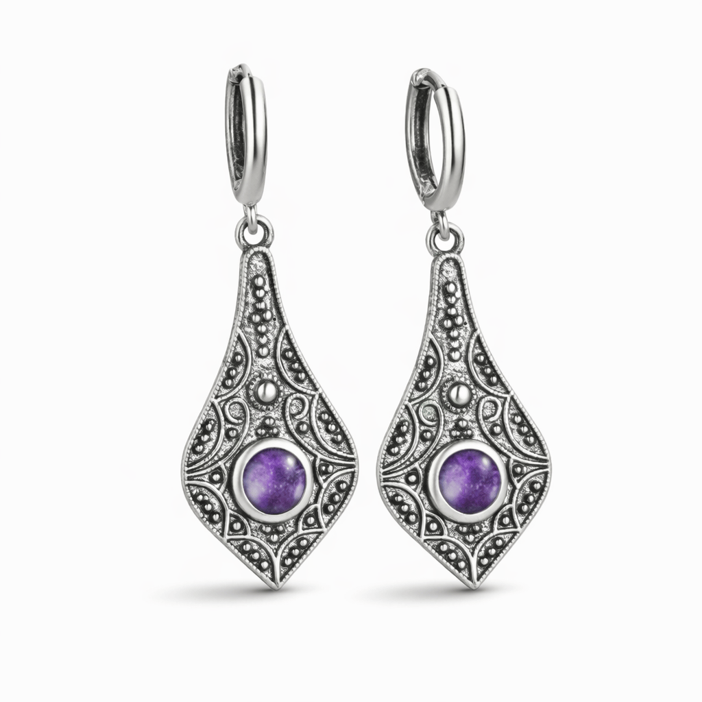 Luna Drop Earrings Flamingo Stores