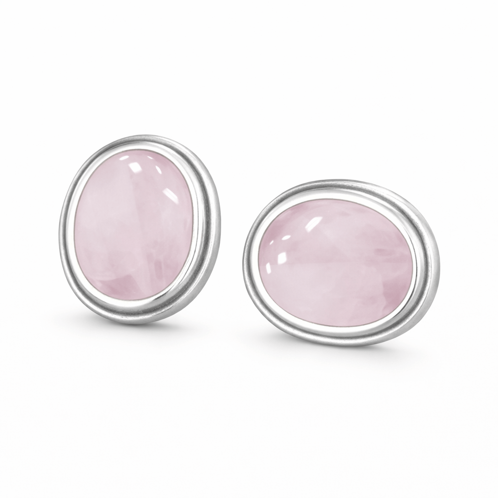 Oval Bezel Collection Earrings Flamingo Stores