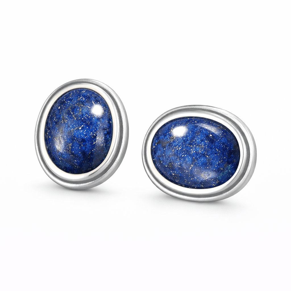 Oval Bezel Collection Earrings Flamingo Stores