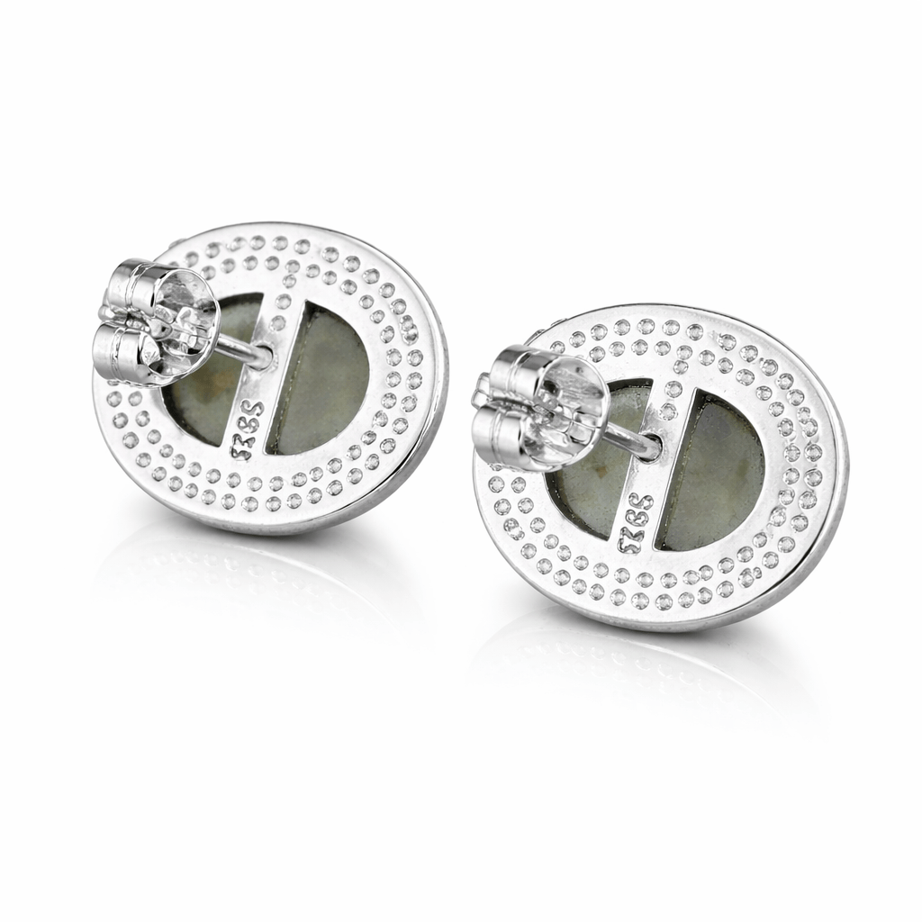 Oval Bezel Collection Earrings Flamingo Stores