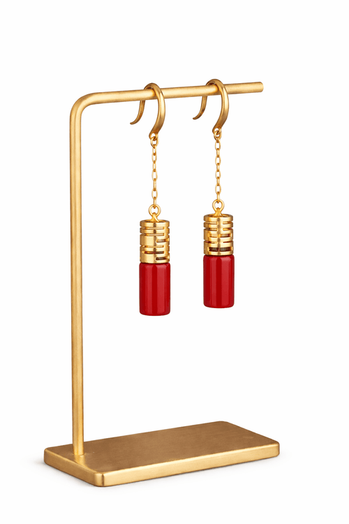 Column Drop Collection Earings Flamingo Stores