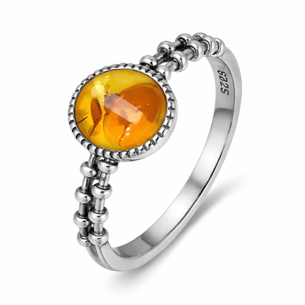 Vintage Amber Flower Collection Flamingo Stores