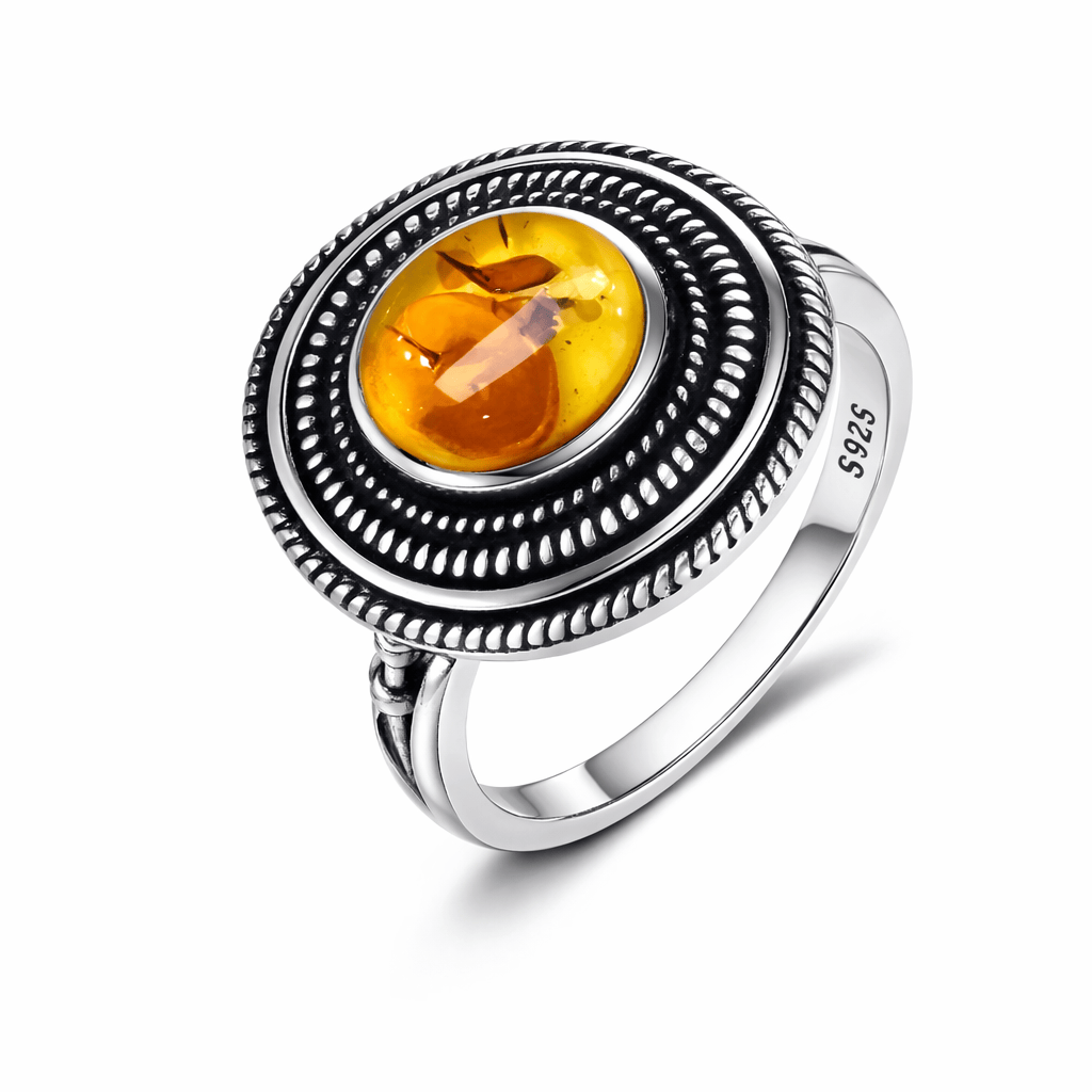 Vintage Amber Flower Collection Flamingo Stores