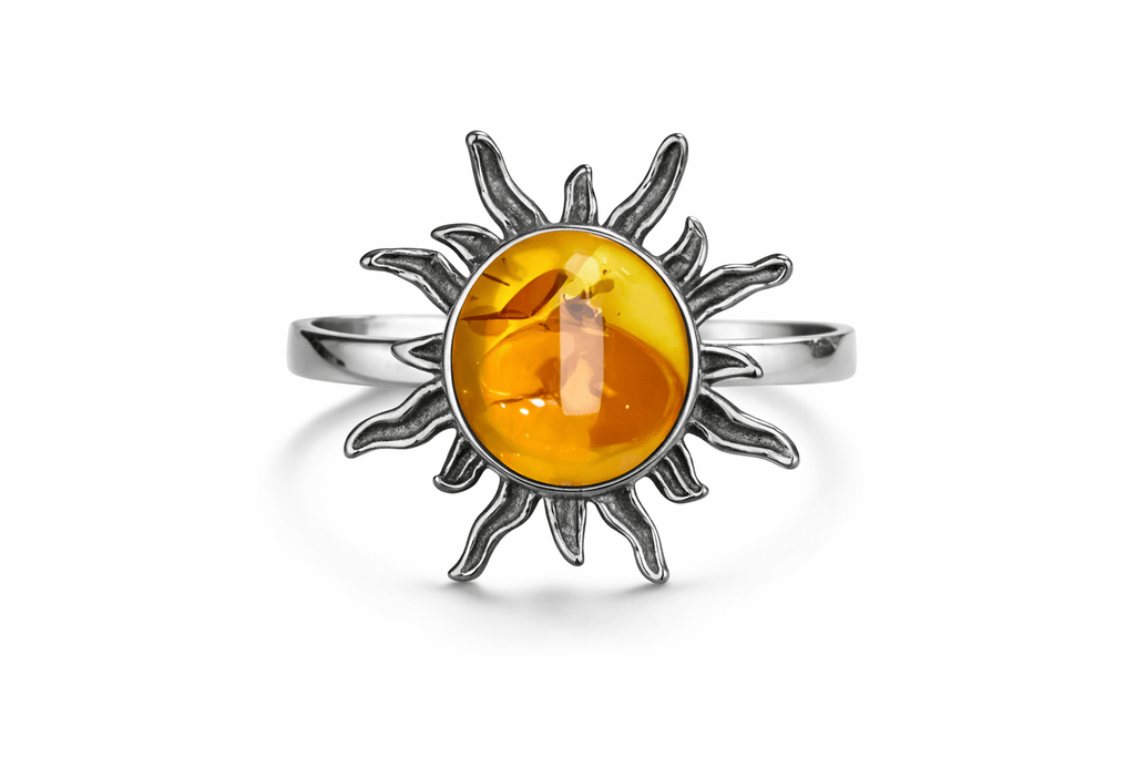Vintage Amber Flower Collection Flamingo Stores