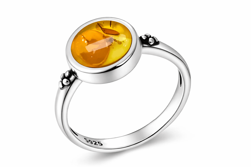 Vintage Amber Flower Collection Flamingo Stores