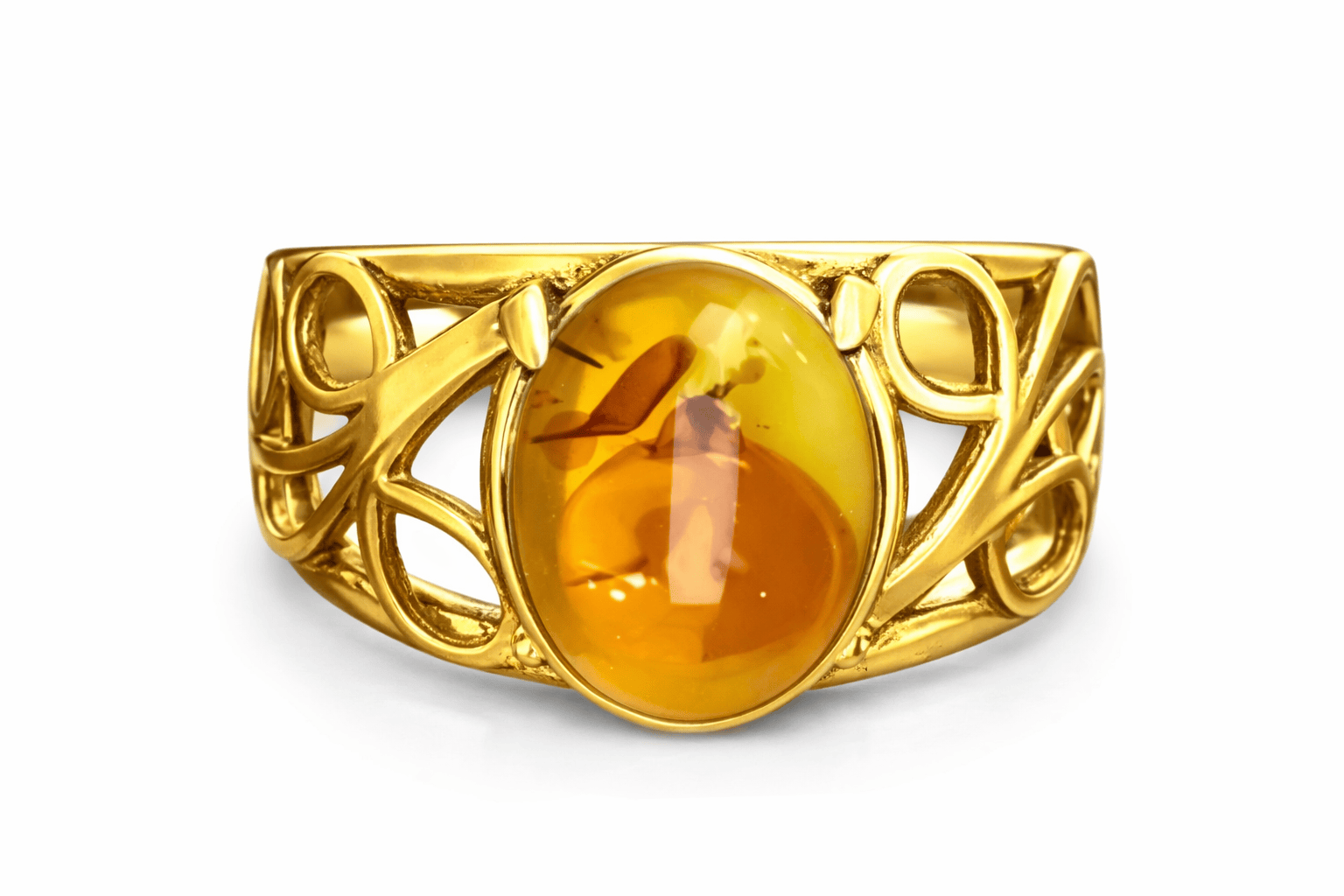 Vintage Amber Flower Collection Flamingo Stores