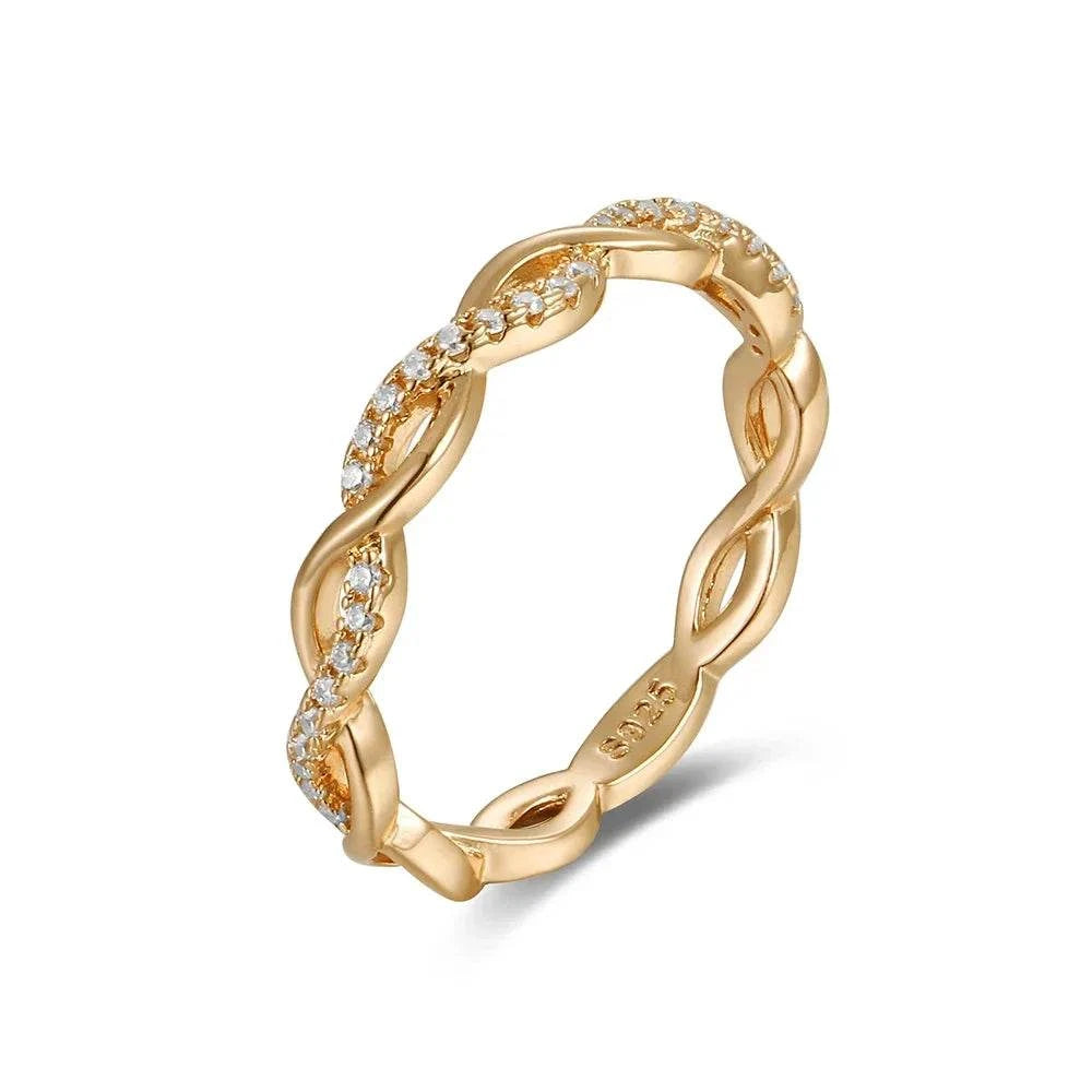 Ring for women Gold ring turkish Rings Jewelry rings Fashion Jewelry women Wedding Earrings women Wedding silver - Flamingo Stores