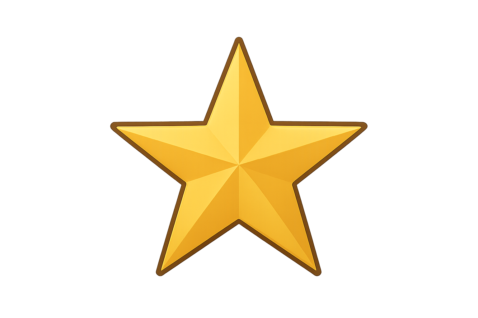 nice star with clear background